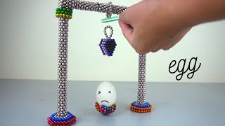 Mr.Egg will be broken??? 197% Reverse Video with 1,728 MAGNET balls