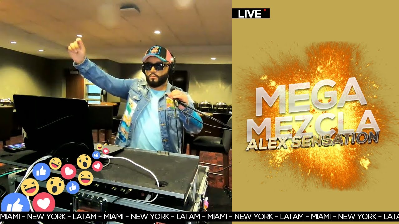 Alex Sensation LIVE Mega Mezcla 🎉 YouTube