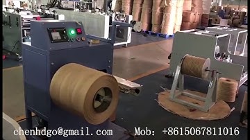 The twisted paper rope rewinding machine | speed 80-150M/min