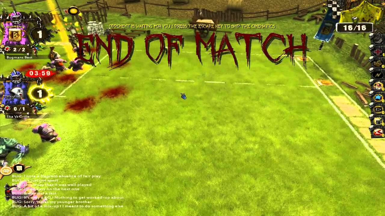 Totalbiscuit: Blood Bowl VS AI Season as Norse. Day 1. (Blood Bowl: Chaos Edition) - Part 7 of 7