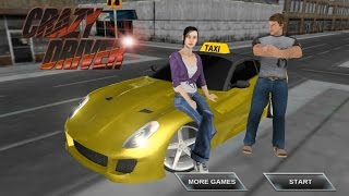 Crazy Driver Taxi Duty 3D - Android Gameplay HD screenshot 1