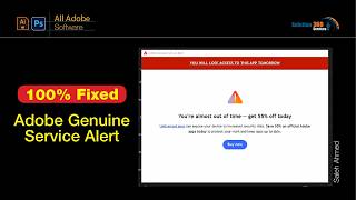 How to Fix or Disable Adobe Genuine Service Alert (2026) | Remove Adobe Genuine Popup Permanently