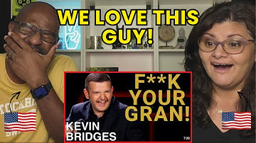 Americans BUST OUT LAUGHING at Kevin Bridges | What If...Facebook Was A Pub!