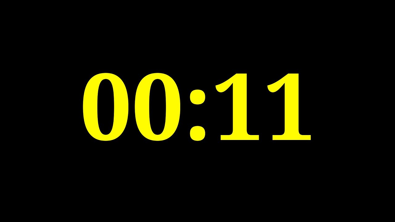 11 Seconds Timer - YouTube