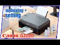 Unboxing & Setting Printer Canon G2020