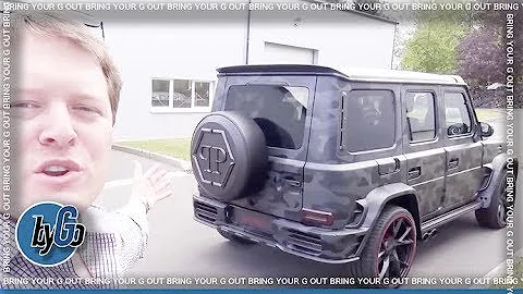 AMG G63! Mansory x Philipp Plein Star Trooper TEST DRIVE.