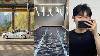 eng / Korean VLOG - A week with Swimming, Gym, Campus | Living alone in SYDNEY