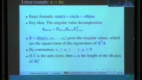 Dynamical systems and uncertainty - Eric Kostelich