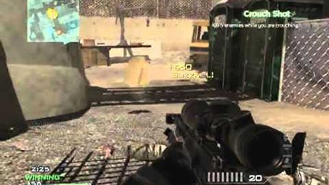 Call of Duty Modern warfare 3 Sniper kill - Hardhat - Nathanchunkie