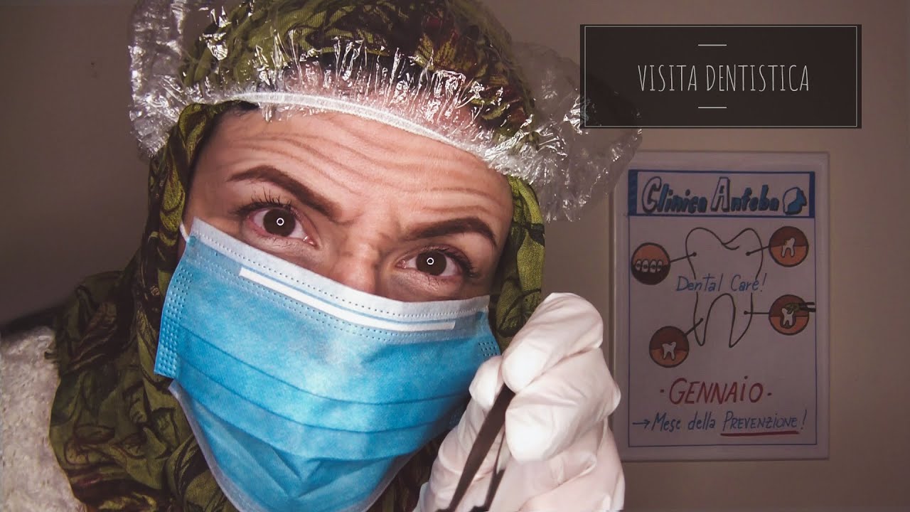Visita dentistica: la stramba dottoressa Anfeba controlla le tue carie! 🦷(roleplay ita)