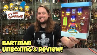 Bartman Simpsons Super 7 Ultimate Unboxing & Review!