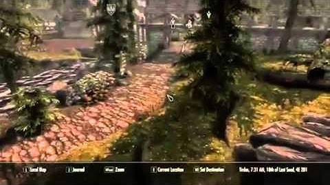 Skyrim UberMap Street View Mod For PC