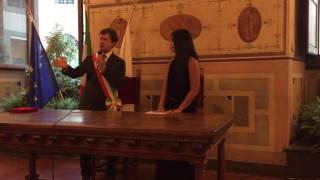 Anggun receives the prestigious « Keys of the City Award » from Mayor of Florence, Italy