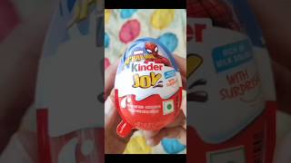 🔥" unboxing Spider Man kinder joy surprise #unboxing #surprisetoys #kinderjoyunboxing 💯