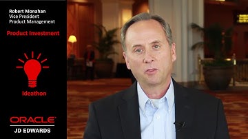 Robert Monahan on JDE Product Investment, and the foundation for continued success