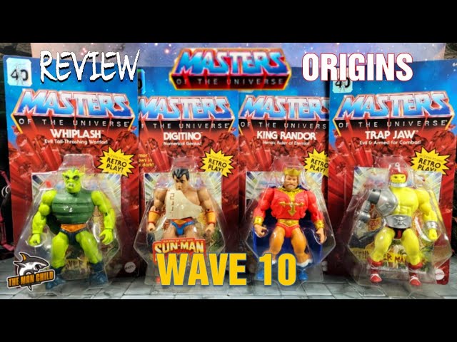 Masters of the Universe Origins Wave 10 Figures Review!! 