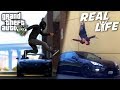 Gta 5 vs real life 10  fun fail stunt 