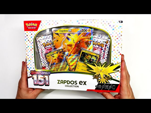 151 Zapdos Collection Box Opening 