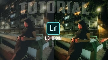 How to Edit Night Portrait in Lightroom | Cinematic Tone Tutorial🎨