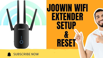 Joowin WiFi Extender: Easy Setup And Reset Guide