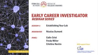 Early Career Investigator Webinar Series: Session 1