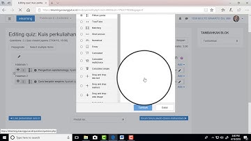 TATA CARA MEMBUAT KUIS DI LMS MOODLE