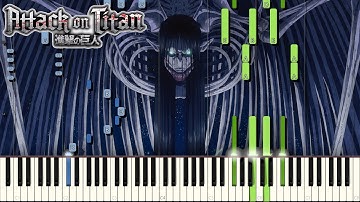 Attack On Titan Final Season Part 3 OP - Under The Tree - SiM (Piano Tutorial) [Synthesia]