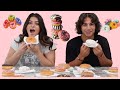 Don&#39;t pick the wrong donut challenge .(TRIVIA EDITION)Keilly and Kendry