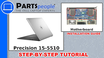 Dell Precision 15-5510 (P56F001) Motherboard How-To Video Tutorial