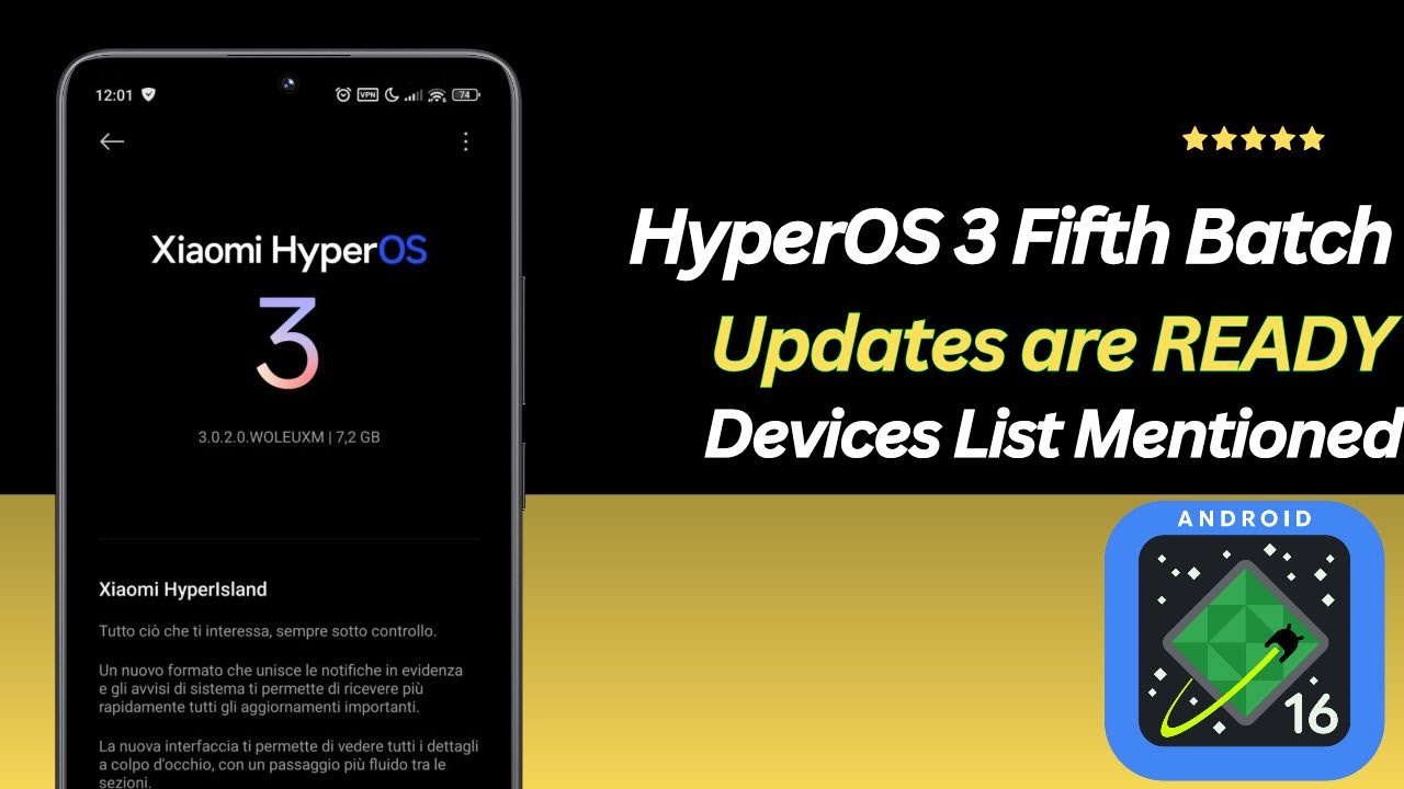 HyperOS 3 Fifth Batch Updates READY: New Devices Added - YouTube