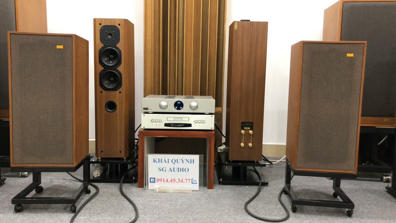 Amply Cairn ARIA, loa Spendor BC2, LH: 0914453477