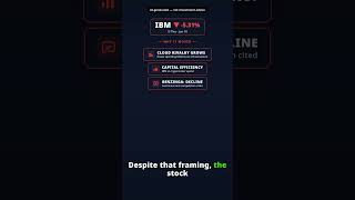 Why Is IBM Stock Falling Today? IBM -5.31% (Jun 18) — Cloud Competition Concerns