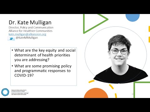 NCCDH Webinar: Health
