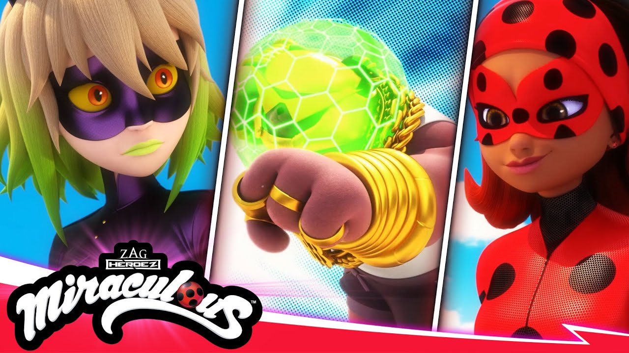 🐞 LADYBUG & CAT NOIR 💥  Miraculous - Compilation Season 3 