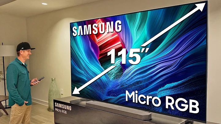115" Samsung Micro RGB TV - First Look