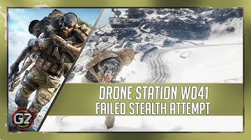 Ghost Recon Breakpoint | Drone Station w041 | Failed Silent Attempt | Advanced Difficulty