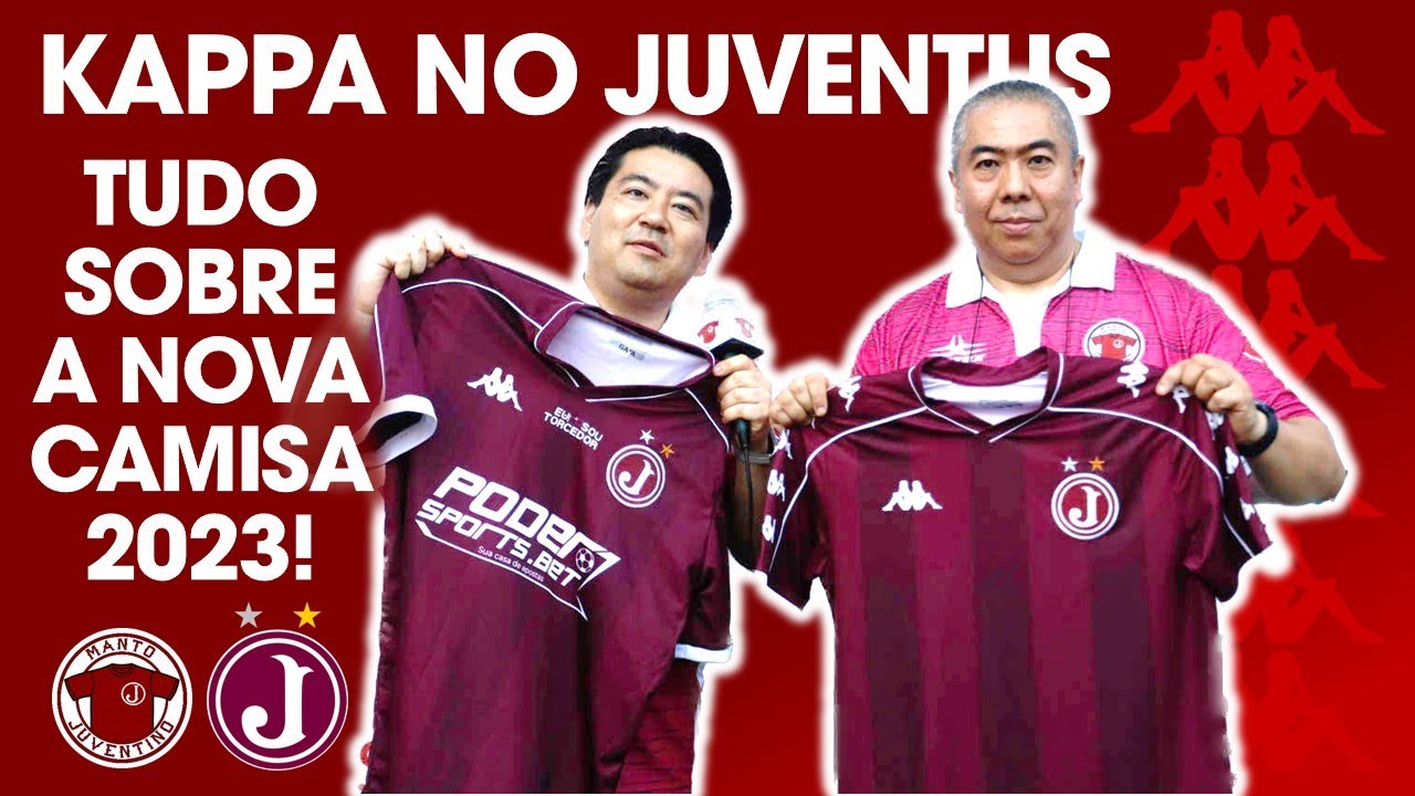 Camisa Juventus Mooca I Kappa I 2023 - Masculino