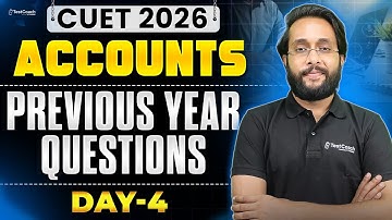 CUET 2026 Accounts | CUET Accountancy PYQs | CUET Commerce Preparation 2026