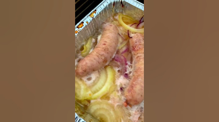 Пивной хот дог на углях #мясо #гриль