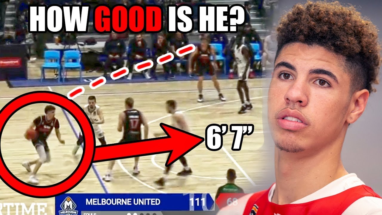 WATCH: LaMelo Ball dazzles as a passer in preseason opener with ...