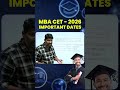 MBA CET 2026 Important Dates Mba Mbaupdates MBA CET 2026 Important Dates Mba Mbaupdates