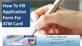 How To Fill Application Form For ATM Card screenshot 2