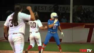 Alabama Softball: Senior Kendall Dawson Breaks School Record