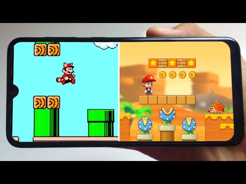 Os Melhores JOGOS do SUPER MARIO para Celular 