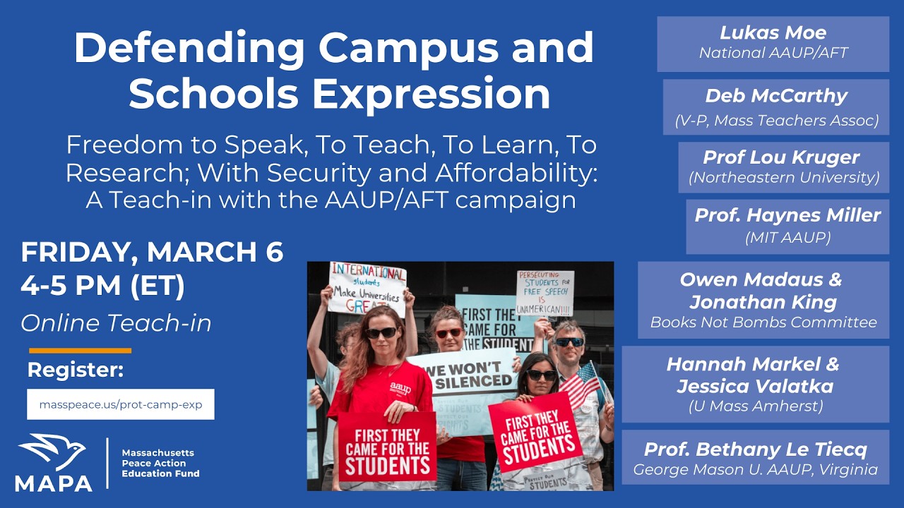 Defending Campus and Schools Expression