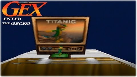 Gex 64: Enter The Gecko Nintendo 64 Gameplay Walkthrough Part 4 - Titanic!