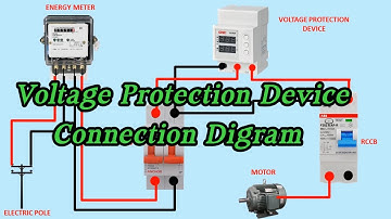 over Voltage protection device | timer,  Low Voltage Protection Device setting कैसे करें।