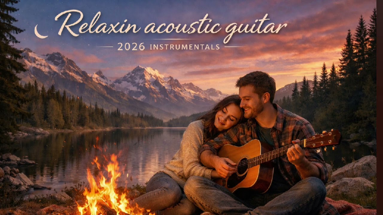 Relaxing Acoustic Guitar 2026 🌿 Instrumental Music for Stress Relief, Sleep & Nature Vibes