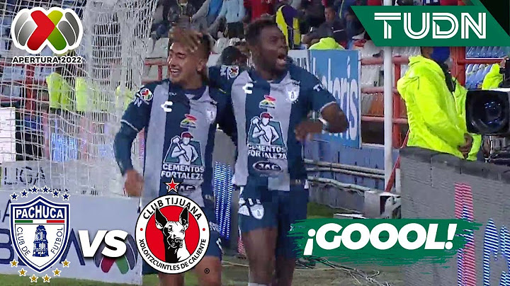 IT'S A RUSH! Hurtado appears in the box | Pachuca 4-1 Tijuana | Liga MX Apertura 22 - Game 14 | TUDN