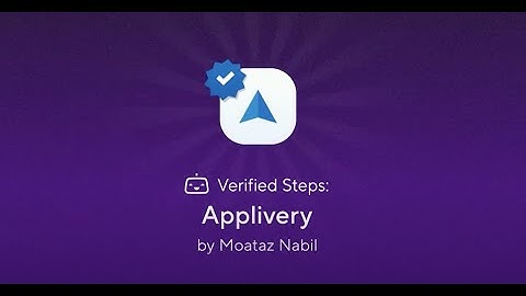Applivery | Verified Steps on Bitrise